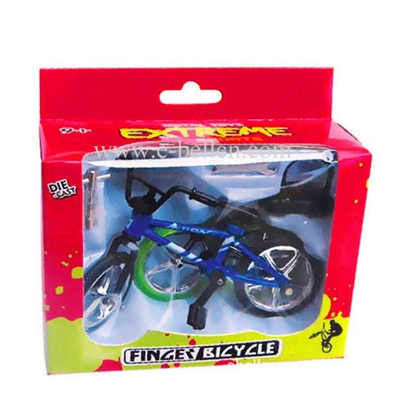 Mini giocattolo modello di bicicletta da dito