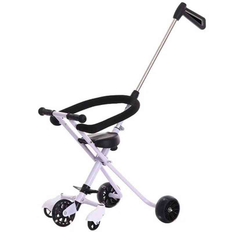 Children's Baby Stroller, Artifact With Brake, Five-wheel, Lightweight Trolley, Foldable, Anti-rollover