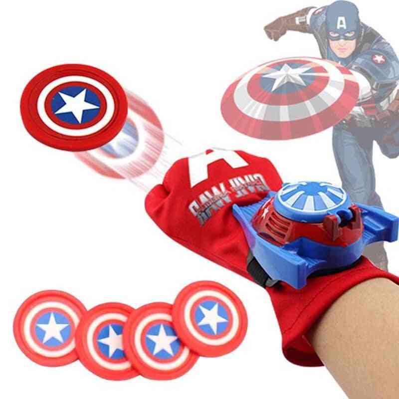 Spider man handskar actionfigur launcher leksak