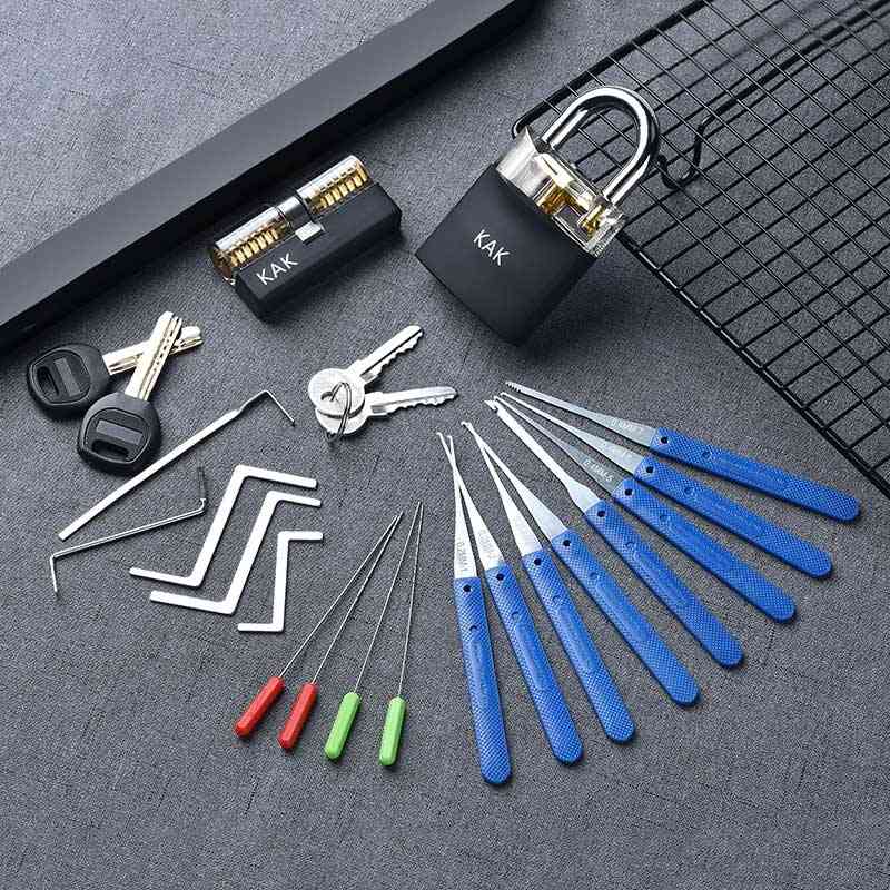 катинар с ключове от ключалка счупен ключ изваждане на кука комплект екстрактор комплект