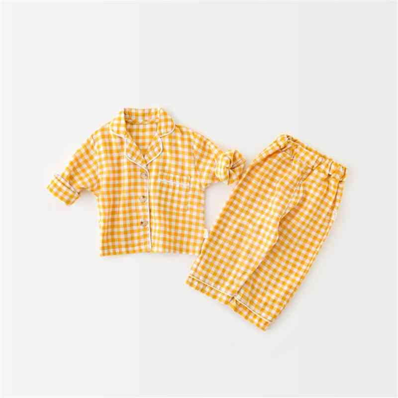 Ensemble de pyjama pour bébé de style coréen, vêtements de nuit