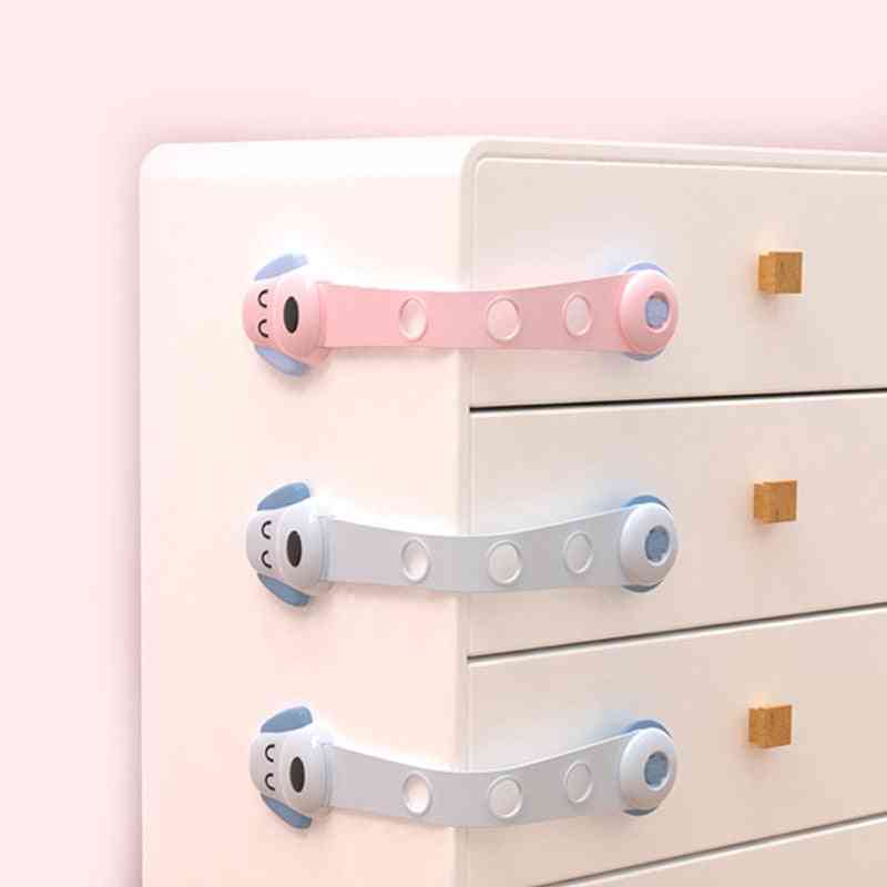 Cartoon Drawer Door, Cabinet Cupboard Locks, Protection Straps For Child Safety