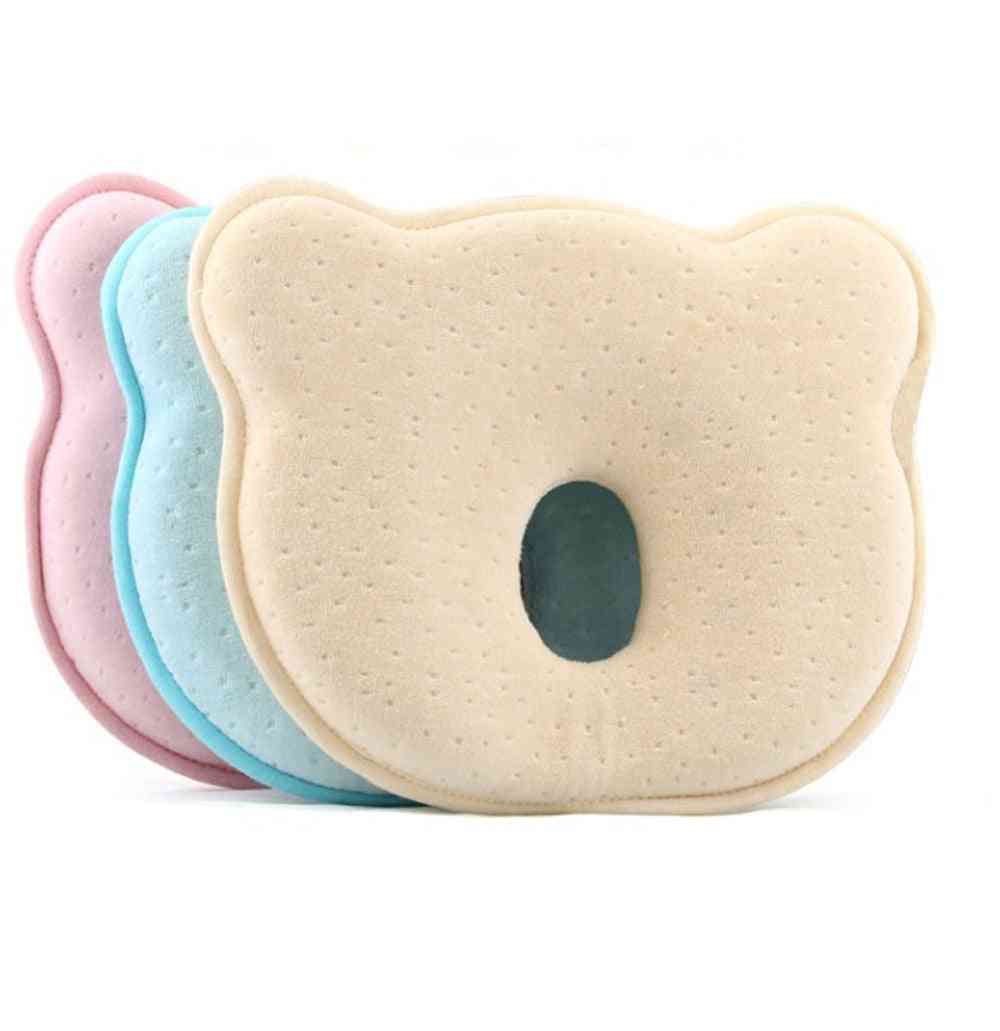 Soft Flat Head, Memory Foam Cushion, Sleeping Support Pillow For Baby