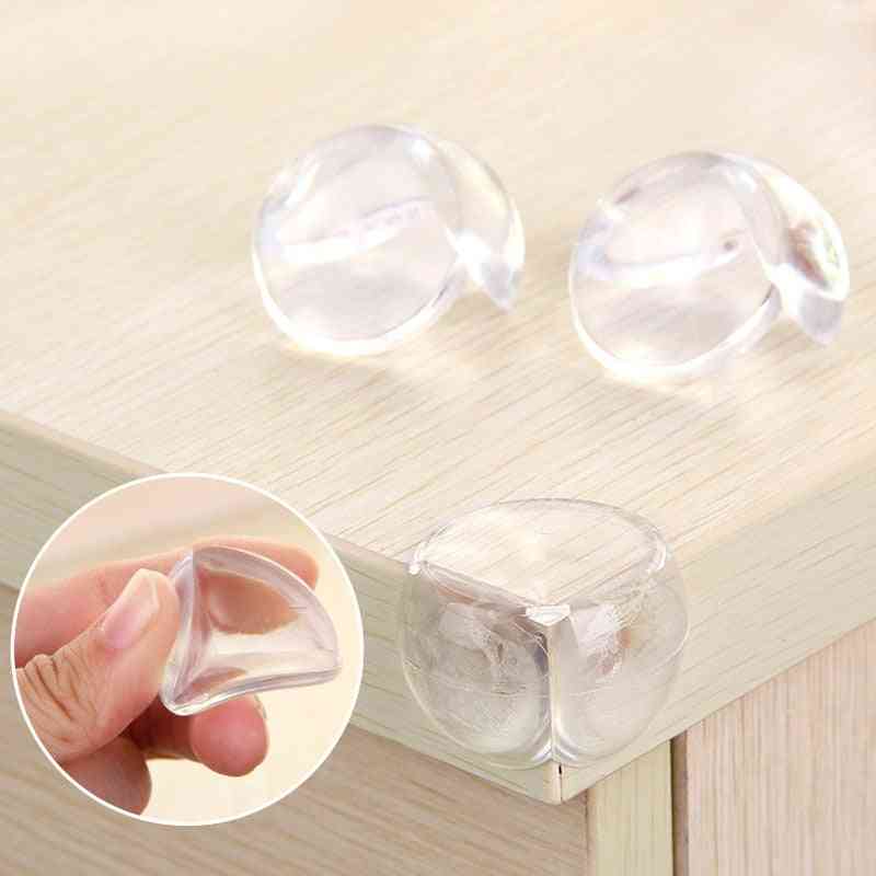 10pcs- Baby Safety Table Corner, Transparent Anti-collision, Angle Protection Cover