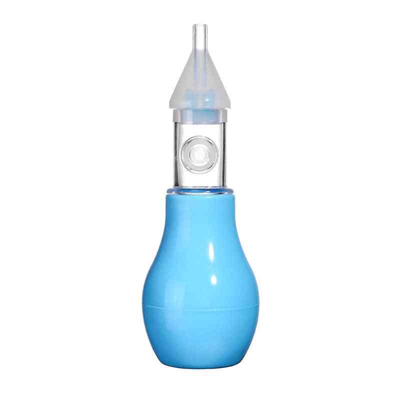 Spædbørns silikone- nasal aspiratorpumpe, neonatal forkølelsesnæse, slimrenser