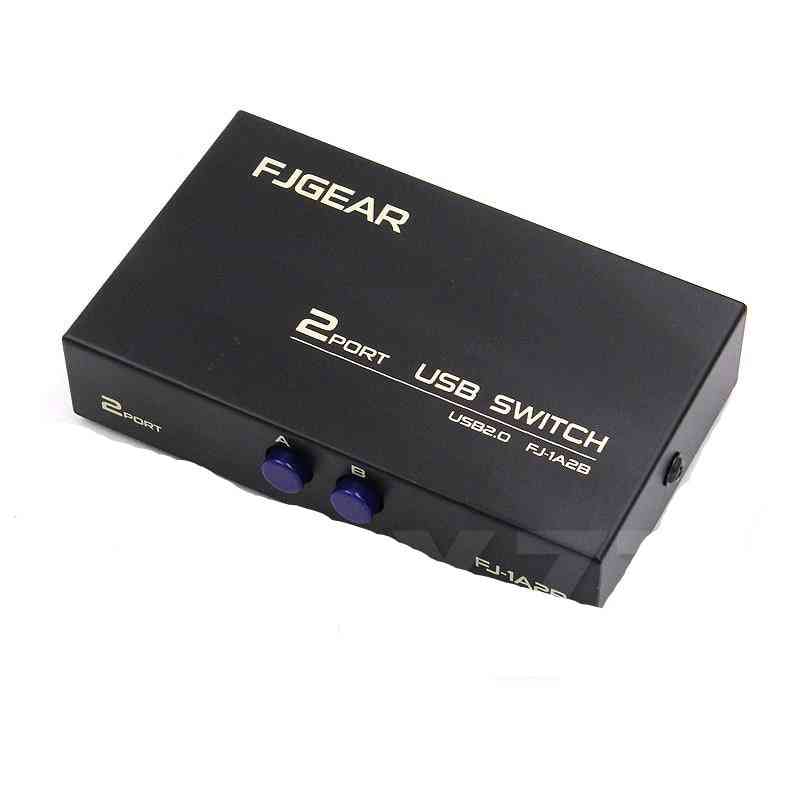 Wireless Usb 2.0, Sharing Switch, 2-ports Adapter Box