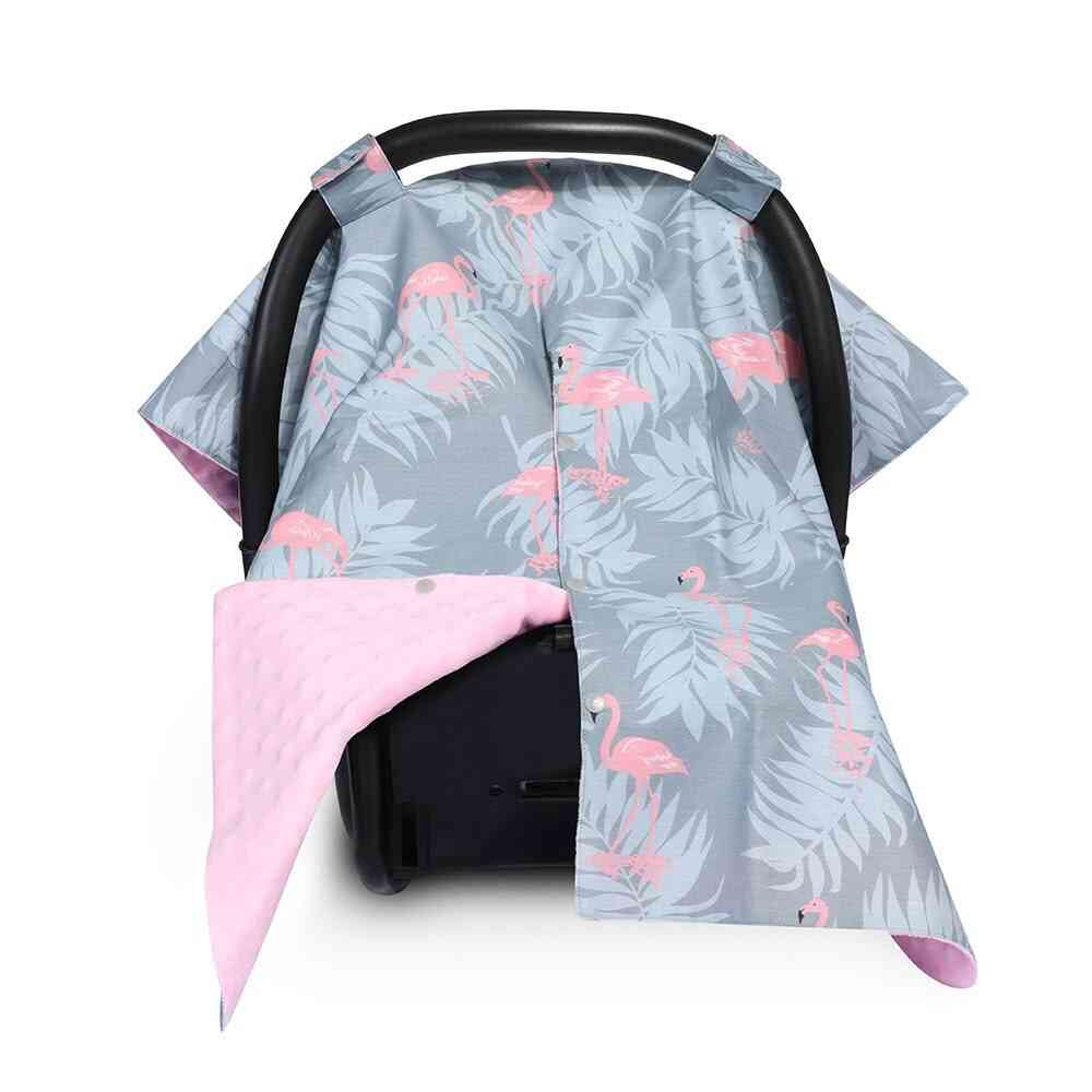 Soft Safety- Car Seat Canopy, Blanket Cover For Baby
