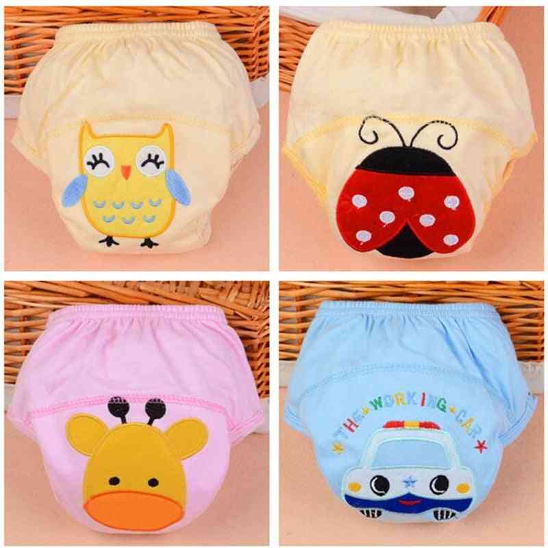10pcs Baby Training Cloth Study Pant, Reusable Diapers Nappy Cover