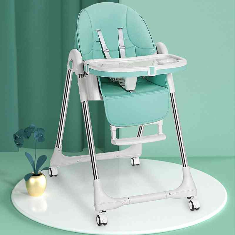 Foldable Multifunctional, High-foot Feeding Dining Chair