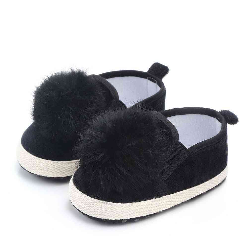 Anti-slip Casual Shoes, Toddler Baby Fur Sneaker