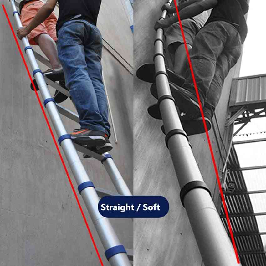 Thickening Aluminum Alloy Herringbone Ladder Portable Households Telescopic