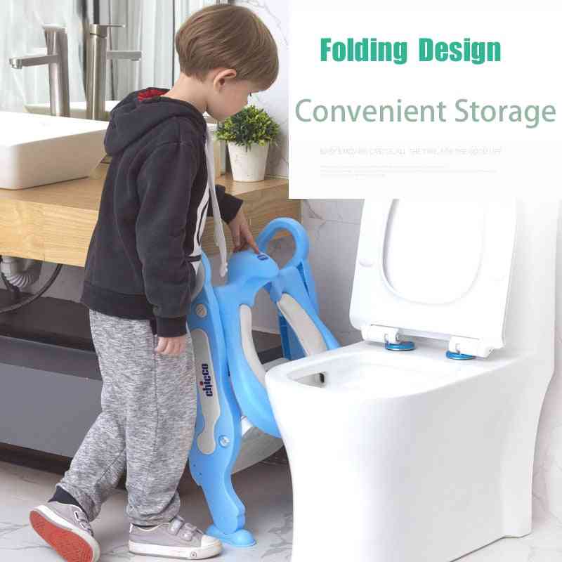 Portable Baby Foldable Baby Toilet Training Step Stool, Ladder