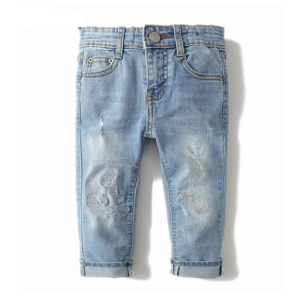 Jeans, pantaloni per bambini primaverili di alta qualità 1-8t