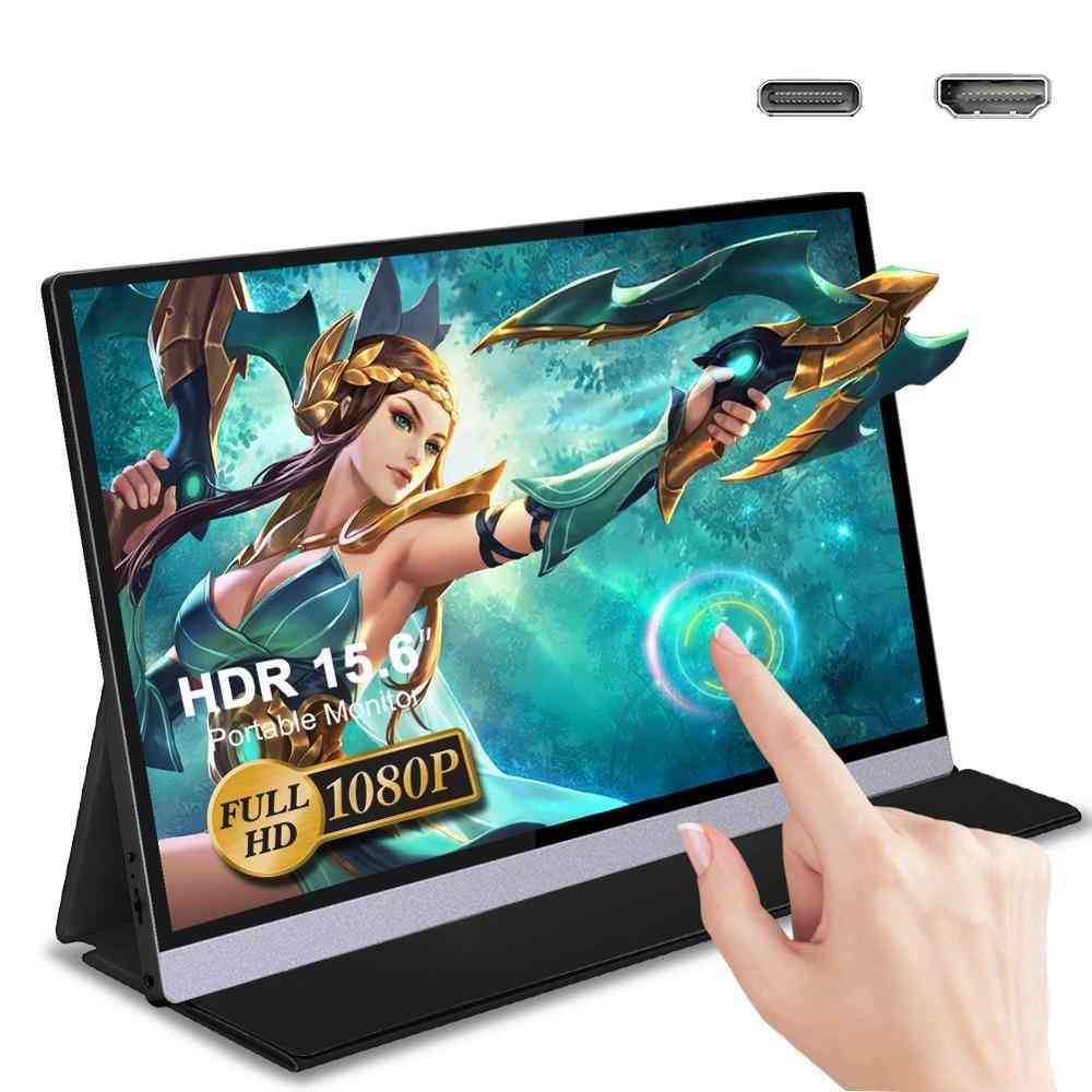 Touch Screen Portable Monitor Ips Usb Type C Hdmi Display