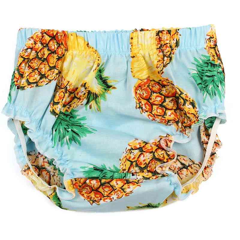 Pineapple Print Baby Diaper Cover