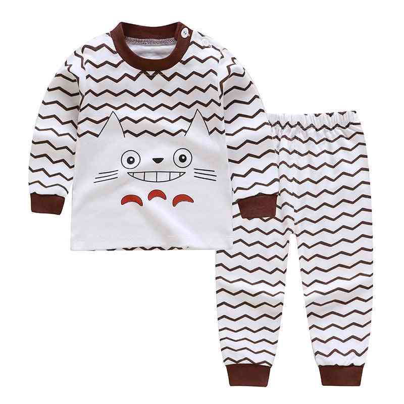 Children, Cartoon Sleepwear Clothing Pajamas Set