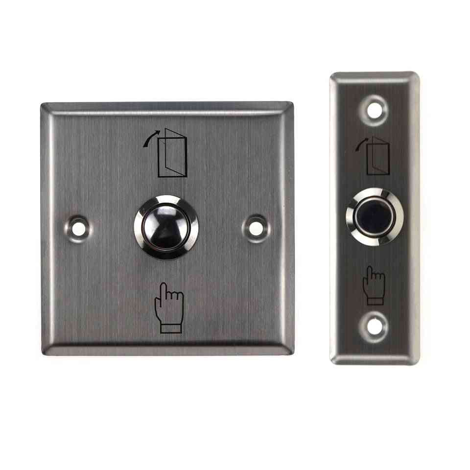 Tlačítko východu dveří uvolňovací spínač otvírač bez com nc LED kontrolky