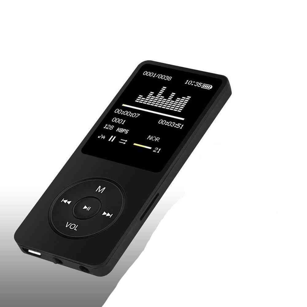 Mini kannettava mp3 mp4-soitin lcd-näyttö fm-radio-videopelit