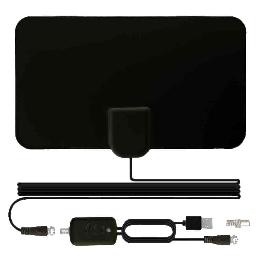 Tv Aerial Indoor Amplified, Digital Hdtv Antenna, Freeview For Life Local Channel