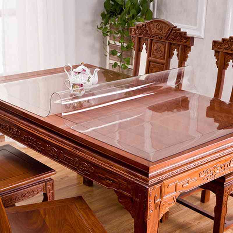 Transparent Cushion, Kitchen Pattern, Linoleum Glass, Soft Table Cover ( Set-3)
