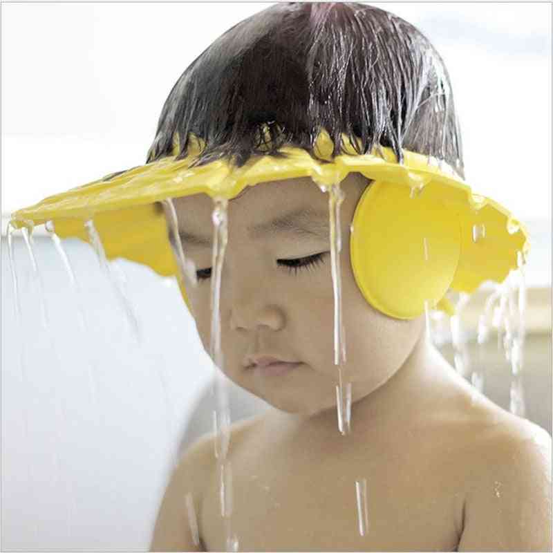 Children Waterproof Cap, Safe Baby Bath Visor Accessories For Bathing