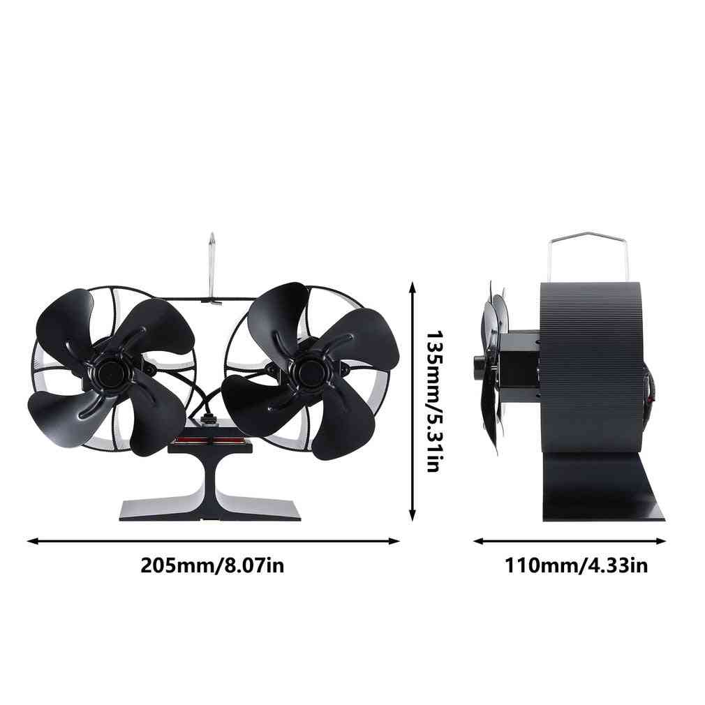 Heat Power Fireplace Fan