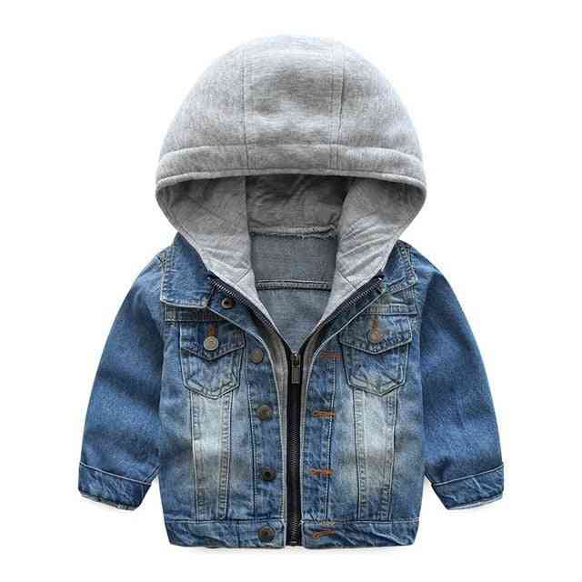 Benemaker Denim Jackets For, Hooded Baby Jeans Coats