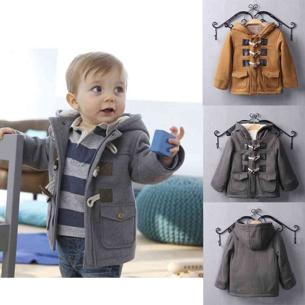 Baby Winter Jacket For Girl Boy Fleece Windbreaker Clothing Coat