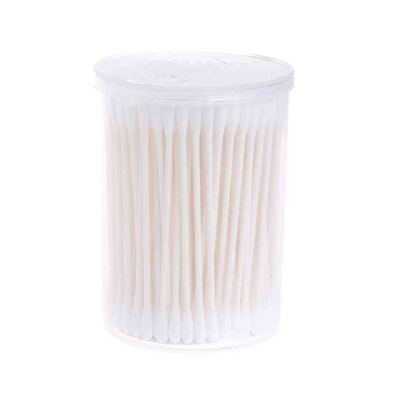 Baby Swabs Cotton Double End Disposable Thin Stick Cleaning Tools