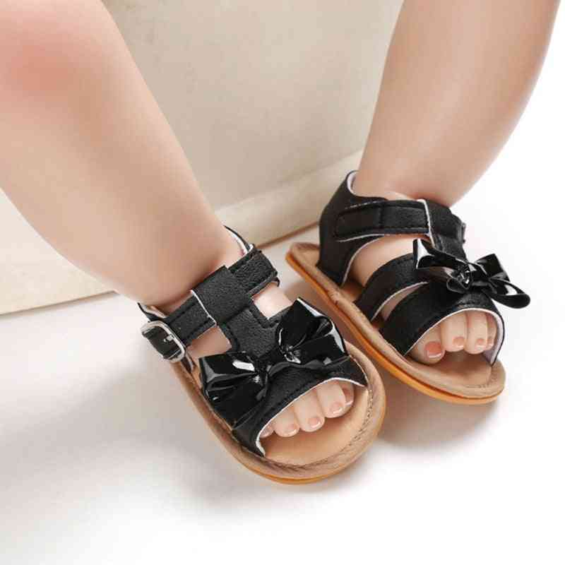 Letní dětské gumové měkké spodní batole princezna sandály