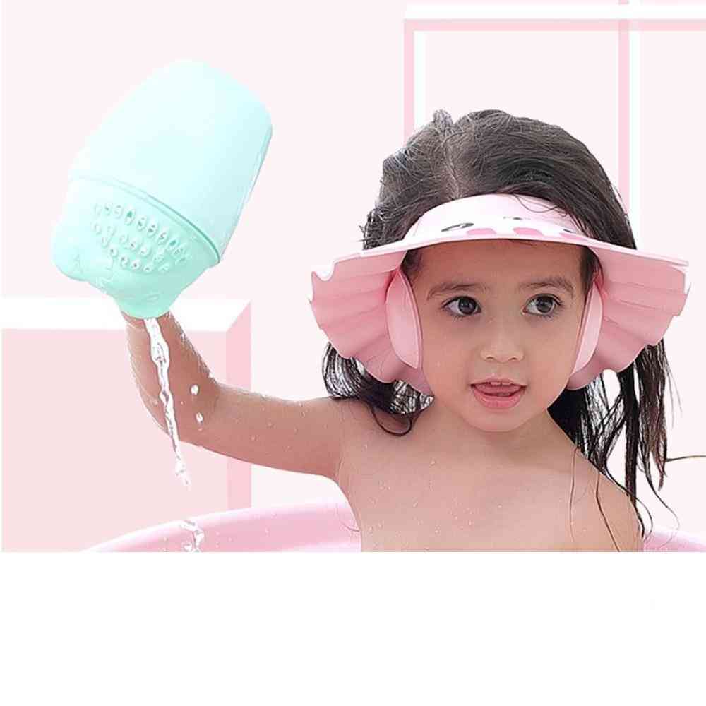 Adjustable Baby Shampoo Bath Bathing Shower Cap
