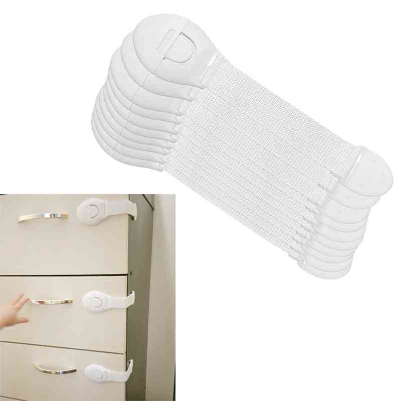 Varnostna ključavnica za dojenčke plastična vrata predala toaletna omara omara varnostna zaščita