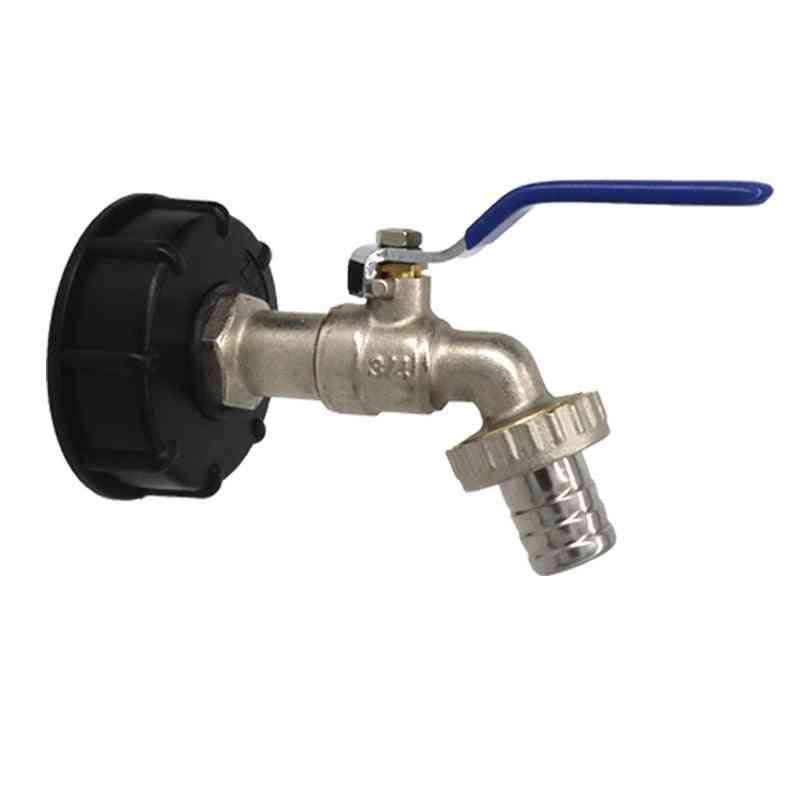1 pc adaptateur de robinet de réservoir ibc connecteur de filetage pièces de montage de valve de remplacement