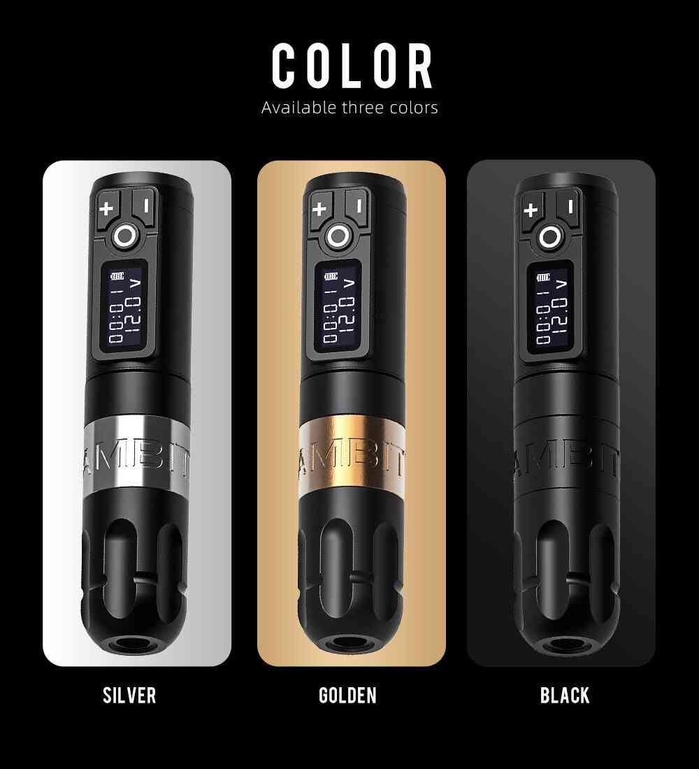 Ambition Soldier Wireless Tattoo Pen Machine Battery With Portable Power