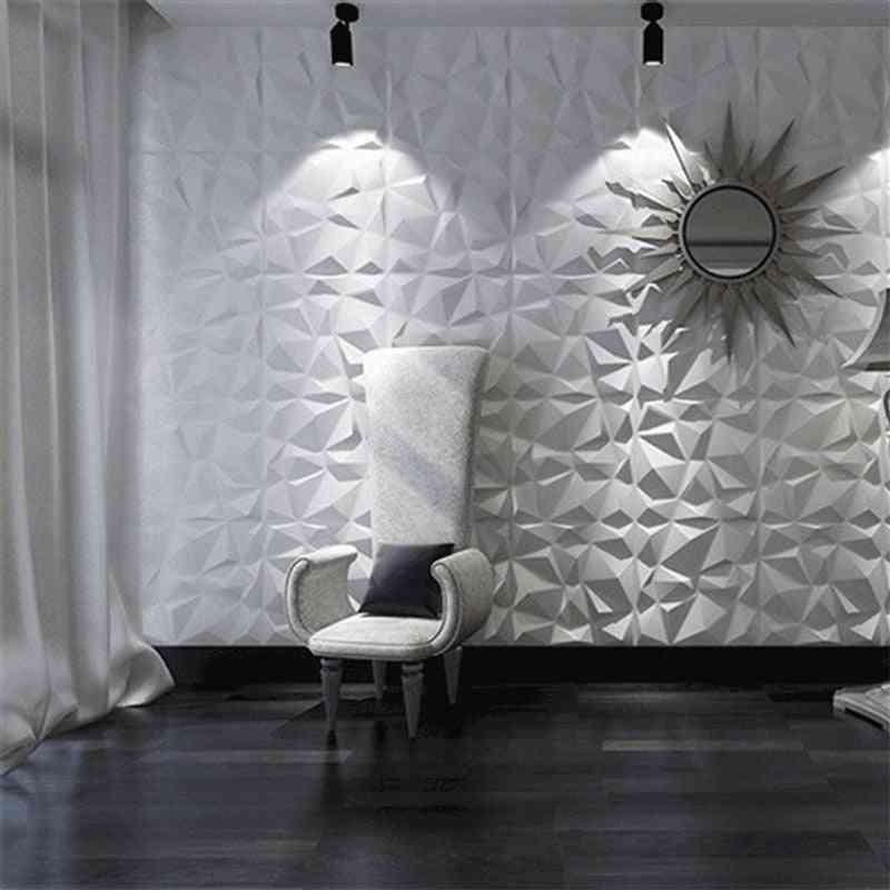 3D samolepky na zeď pokrývající obývací pokoj