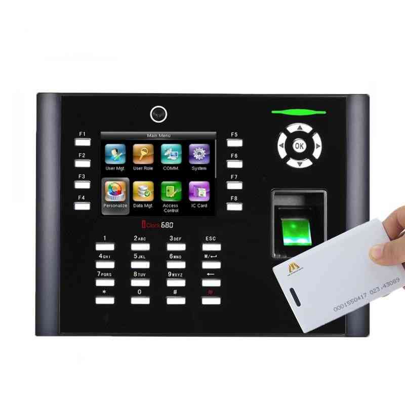 Fingerprint And 125khz Rfid Card Time Attendance With Camera