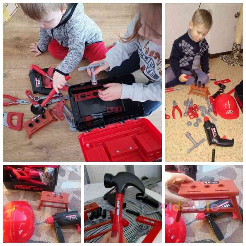 Plastic Game- Learning Engineering, Pretend Play Repair Tool For Boy