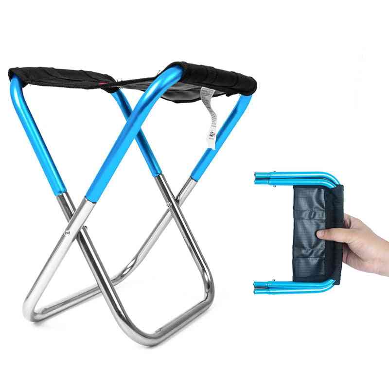 Chaise de pêche de camping pliante portable ultra légère pliable en plein air