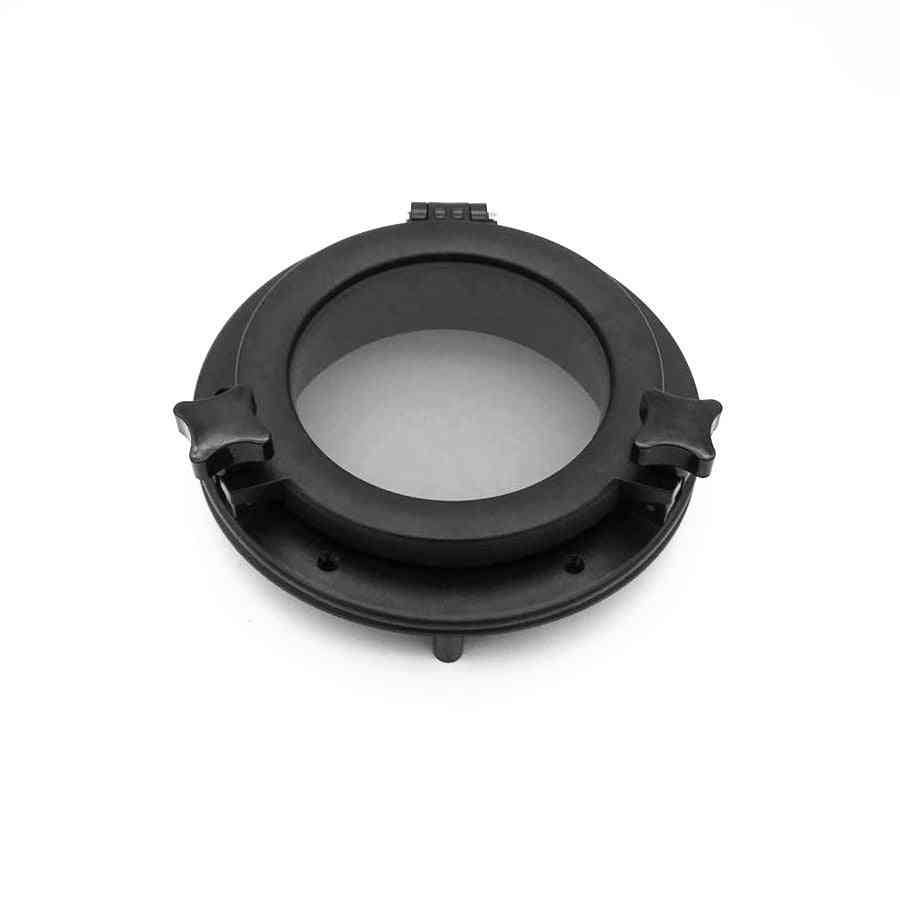 Marine Boat, Rv Porthole Abs Plastic Round Hatches Replacement Windows