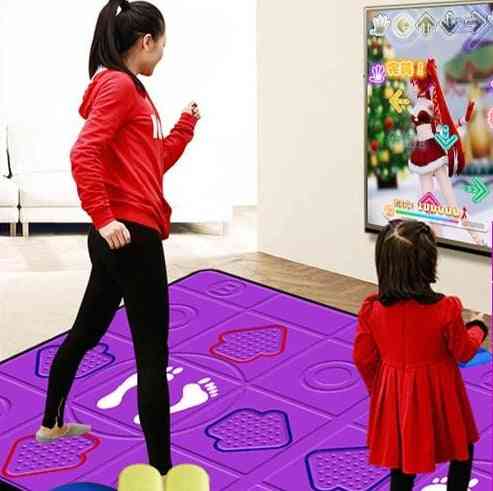 Dancing Mat Pad, Computer Tv Slimming Dance With Gamepad A Colored Lights Pump