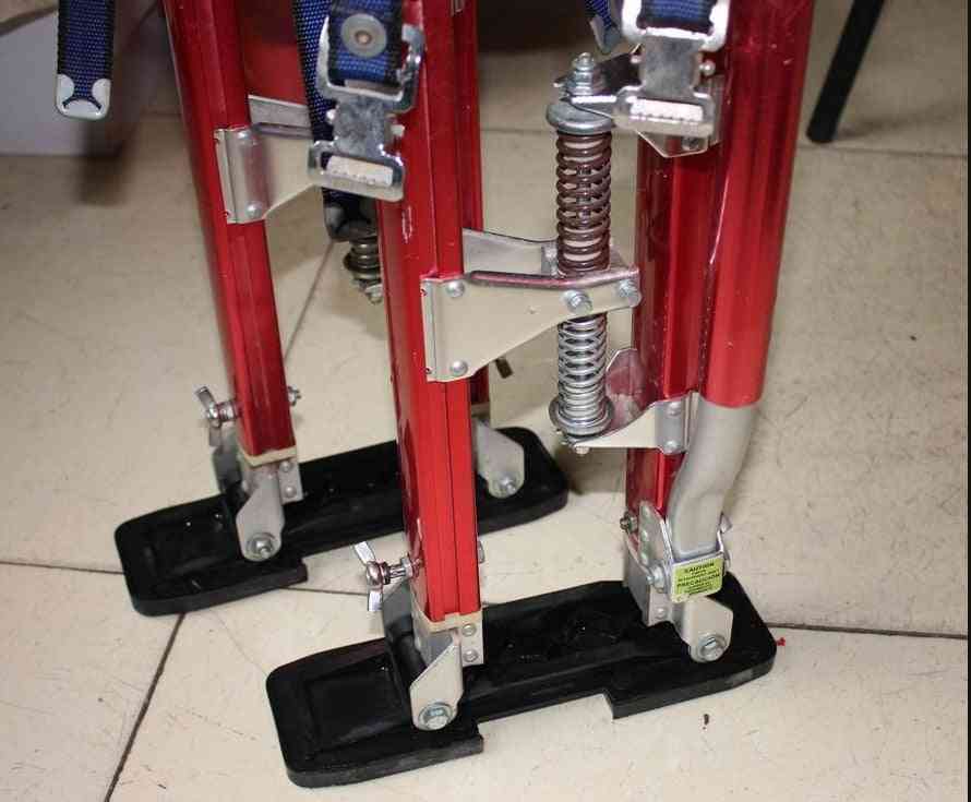 Adjustable Professional Aluminum Plastering Stilt Step Gypsum Board