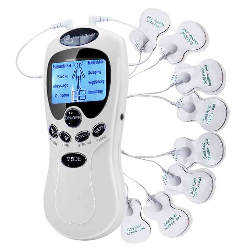 8 Models Electric Herald Tens Muscle Stimulator Ems Acupuncture Body Massager Machine