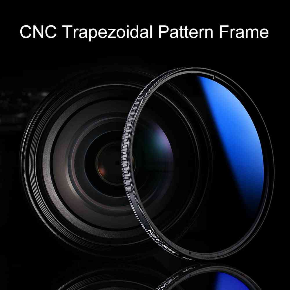 Optique ultra mince à revêtement multiple, concept de polariseur circulaire objectif de caméra à filtre cpl