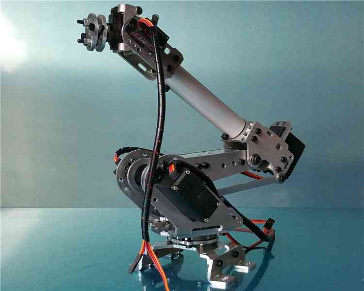 Abb Industrial Robot Arm Model, Multi-dof Manipulator Claw Gripper, Diy Project
