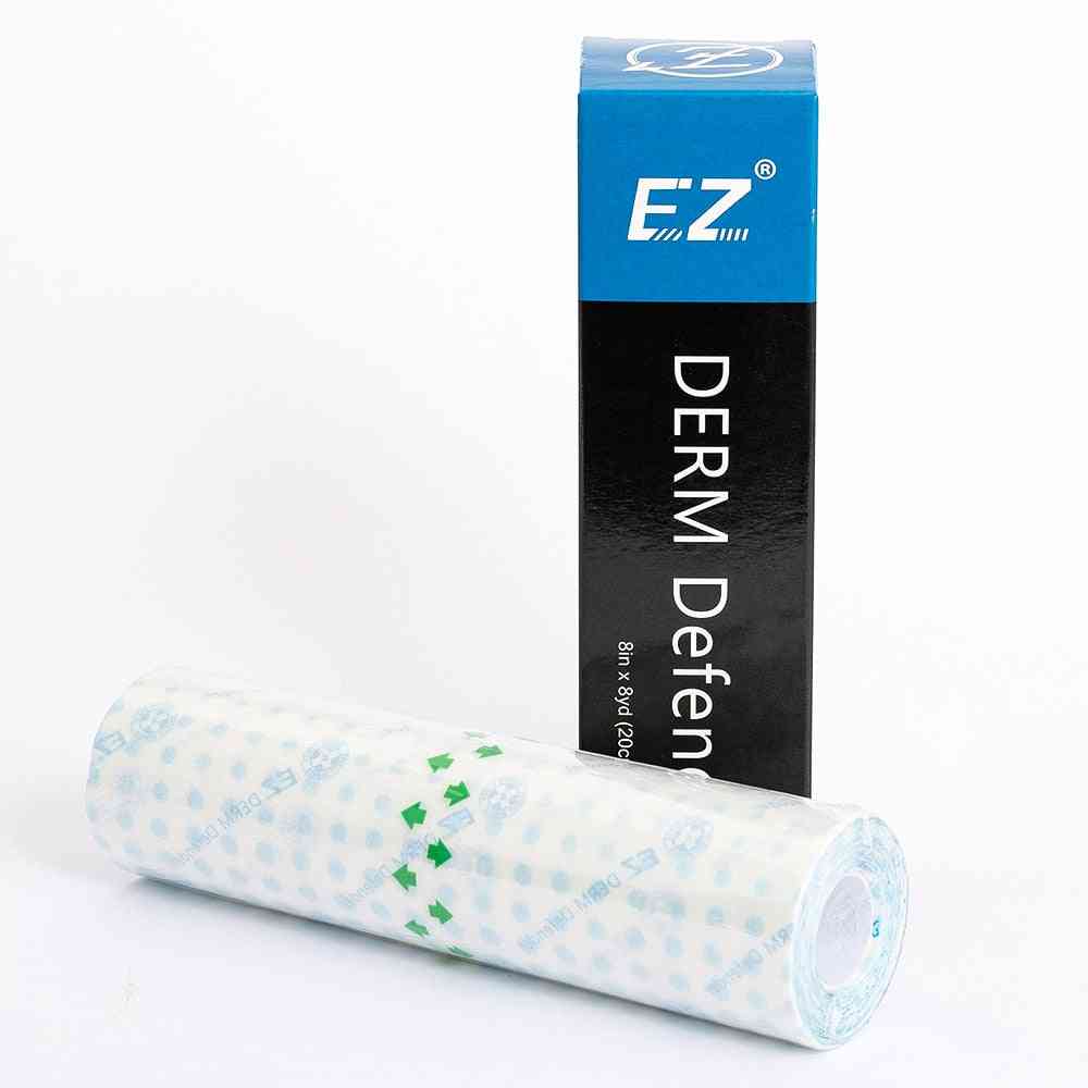 Ez Premium /regular Derm Defender Tattoo Clear, Adhesive Protective Shield, Film Aftercare Supply