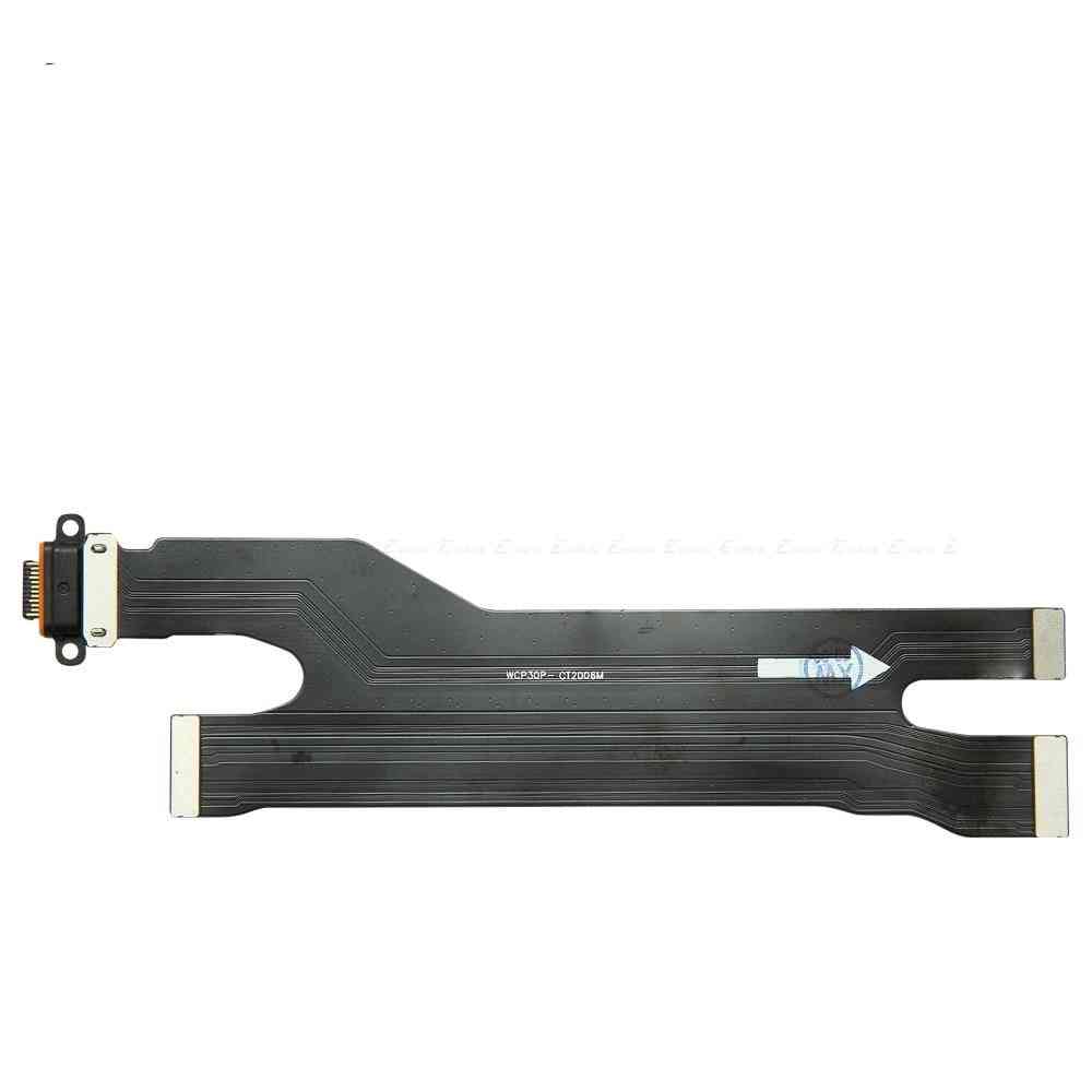 Nabíjecí port konektoru desky desky flex kabel s mikrofonem mikrofon pro huawei p30 p20 pro