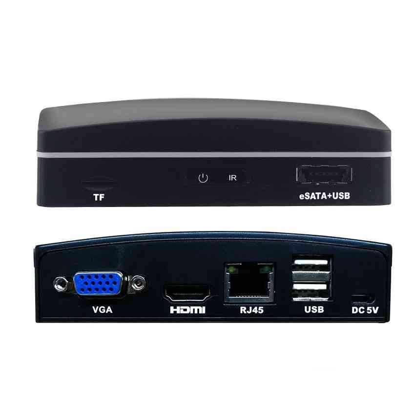 Mini Nvr Network Recorder Cctv Ip Camera Support