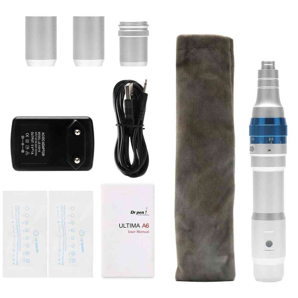 Wireless Dr.pen Ultima A6 Derma Roller Rechargeable Anti-aging Acne Tool