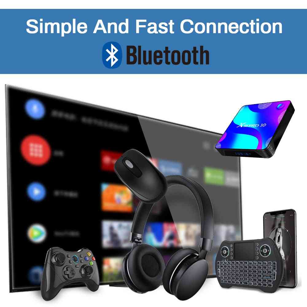 Android Tv Box, Transpeed,  Bluetooth Receiver, Fast Set