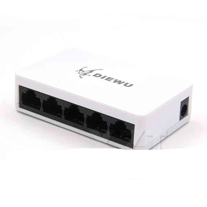 5-ports Mini Fast Ethernet, Lan Rj45 Network, Switcher Hub